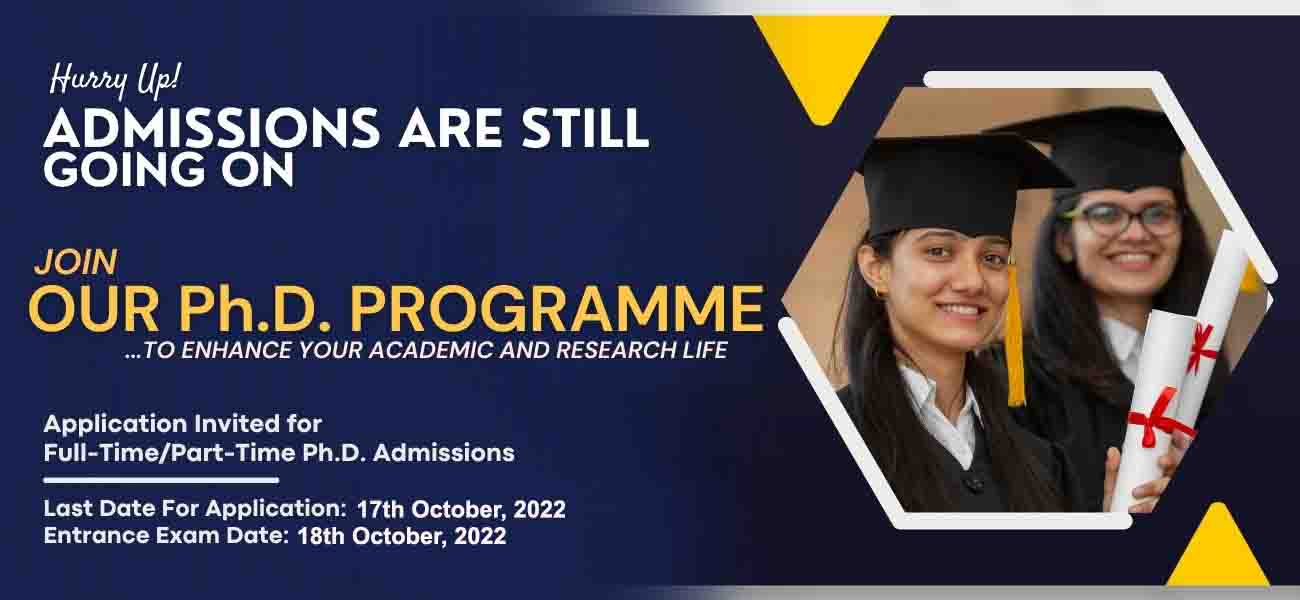 PhD Admission in Uttar Pradesh UP, India