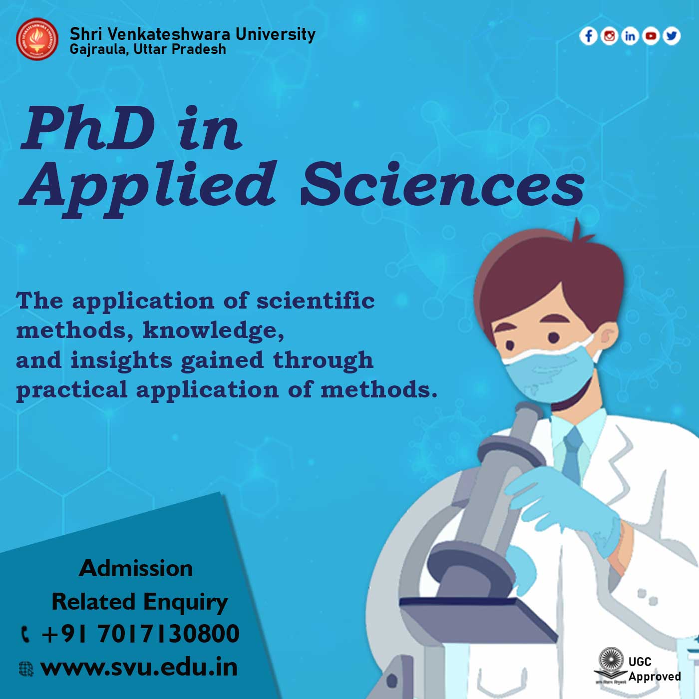 Ph.D Applied Sciences